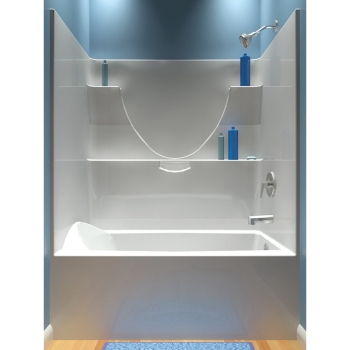 Diamond Tub and Shower TC-603677LWH