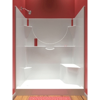 Diamond Tub and Shower SCLS 603677-WH