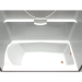 Diamond Tub and Shower TC-603677LWH